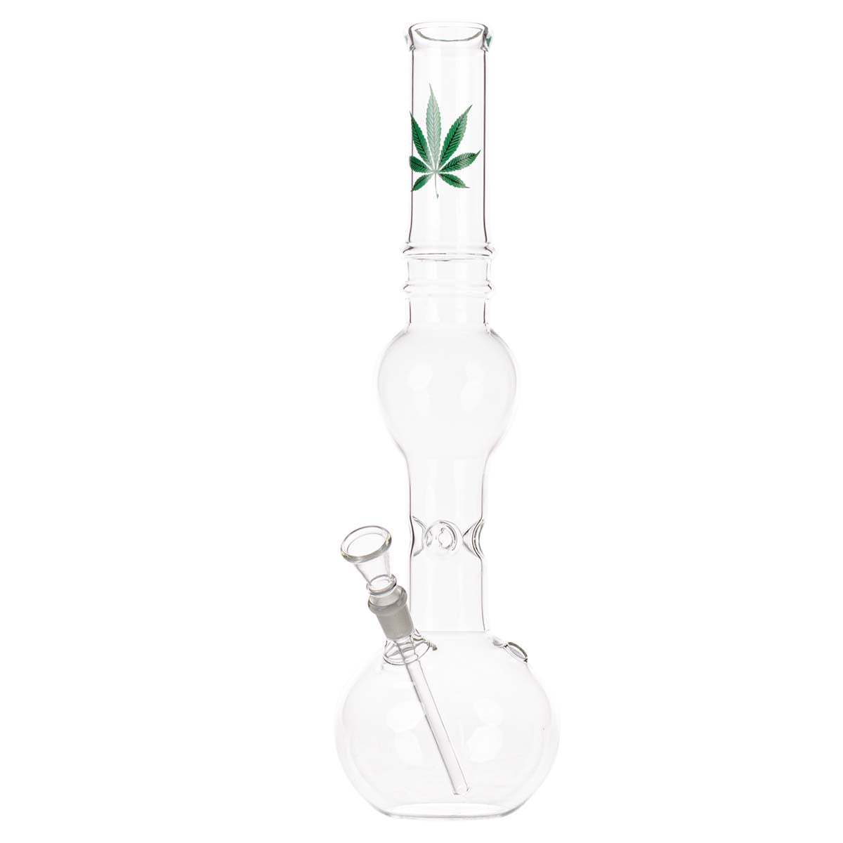 Leaf Bubble Glass Water Pipe