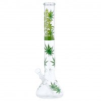 Leaf Glass Water Pipe