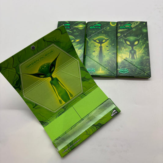 SNAIL PAPERS “Green Aliens” Green Roll Kits