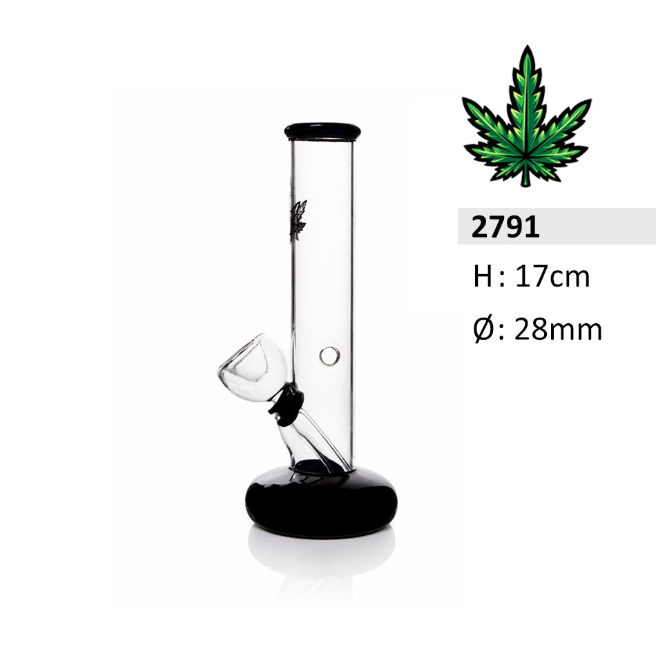 Mini Leaf Glass Water Pipe