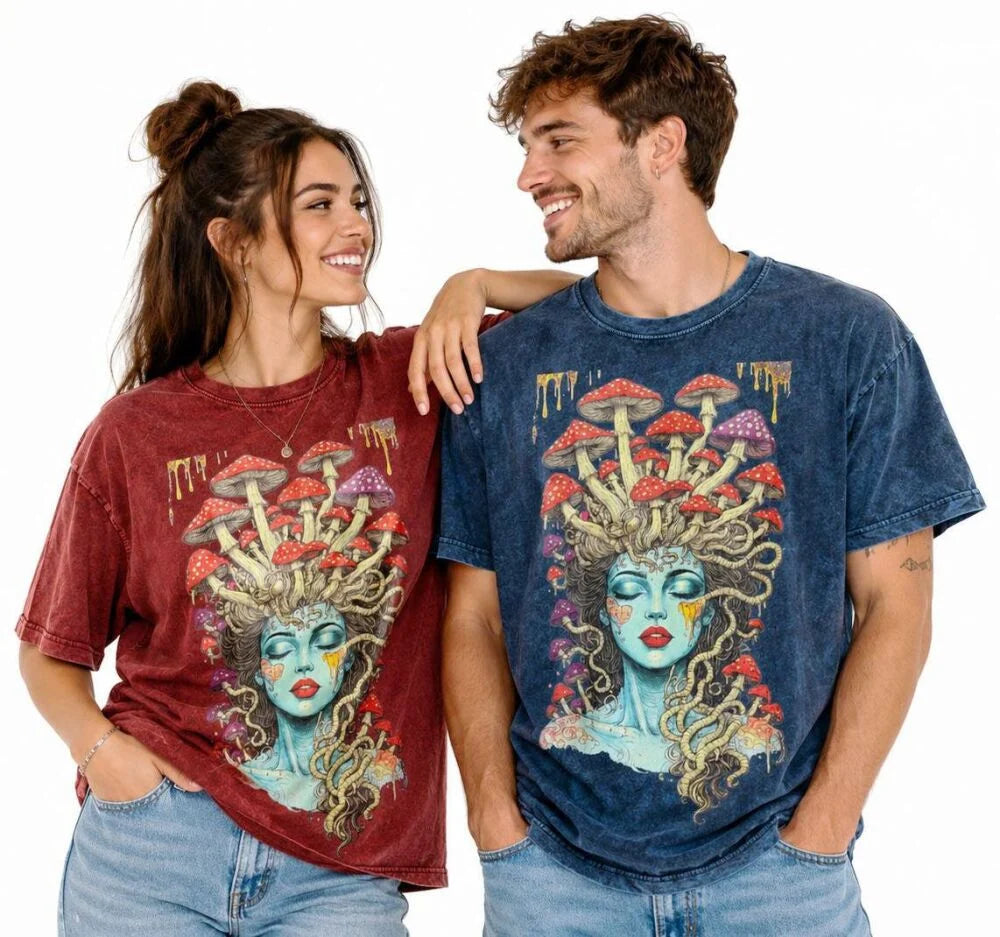 Mushroom Medusa Tees