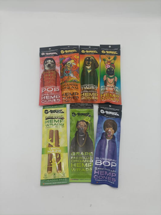 Wraps de cânhamo G-ROLLZ - Manga
