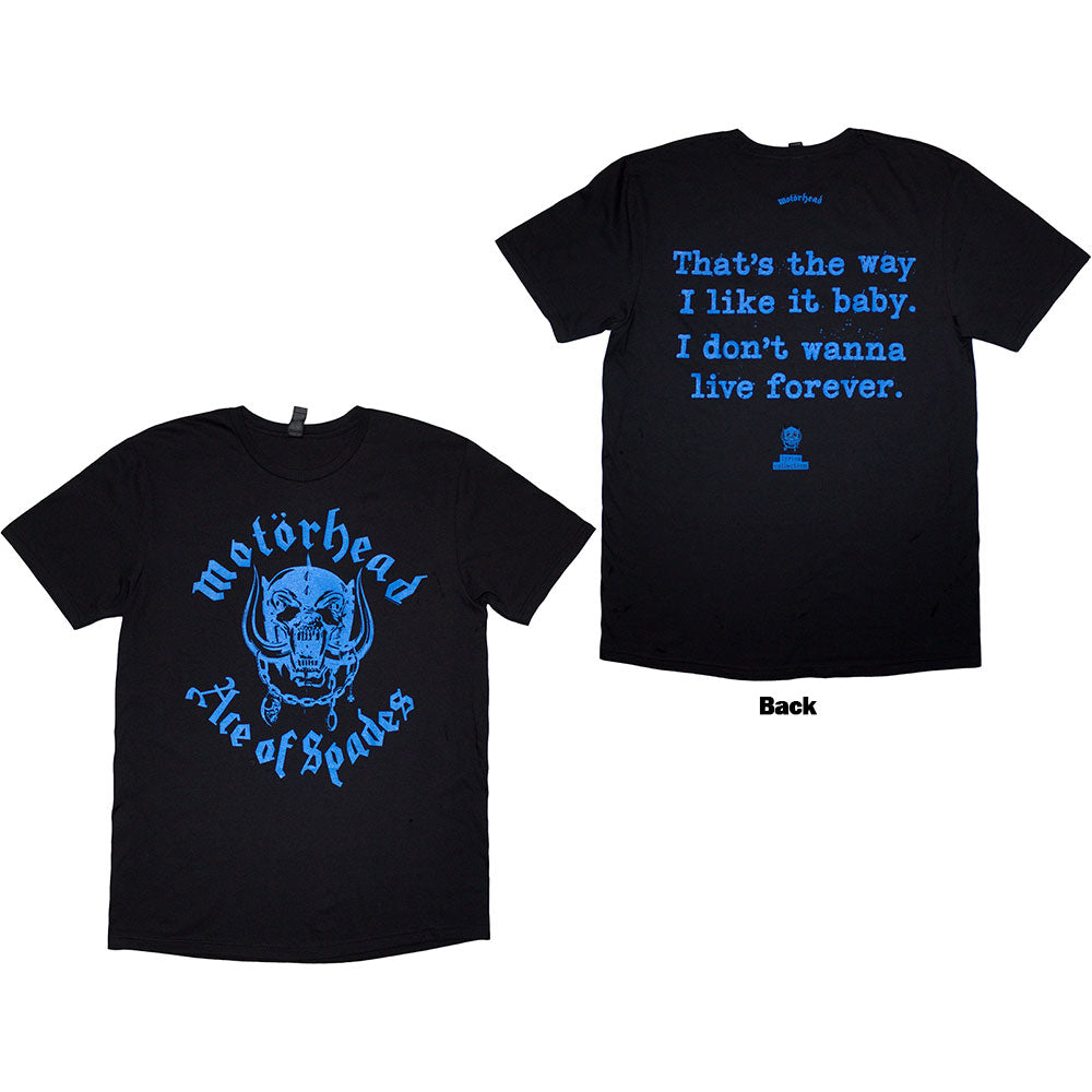 Motorhead T-Shirt Ace Of Spades Lyric
