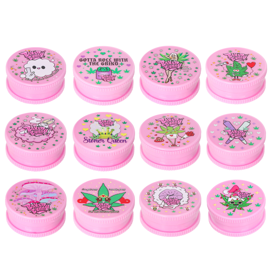 BAKED BUNNY 2-Part Acrylic Herb Grinders