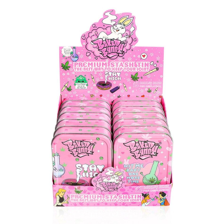 Baked Bunny Metal Tin