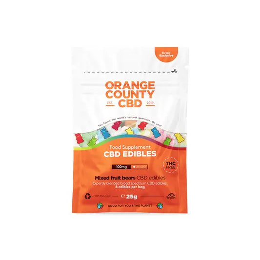 ORANGE COUNTY CBD Gummy Bears - Grab Bag 100mg