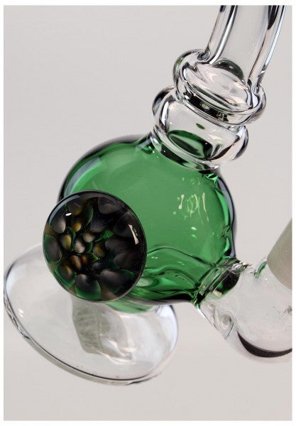 Cachimbo de água Blackleaf Blue Eye com tigela adaptadora