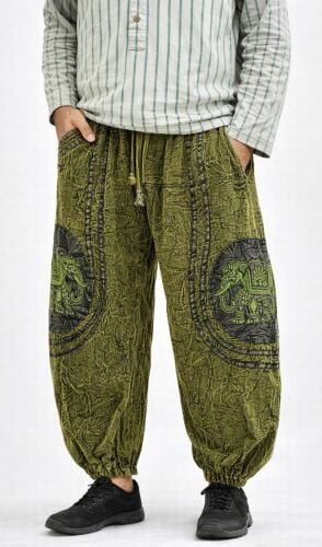 Elephant Stitch Trousers