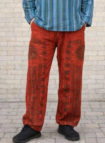 Om Wide Leg Trousers
