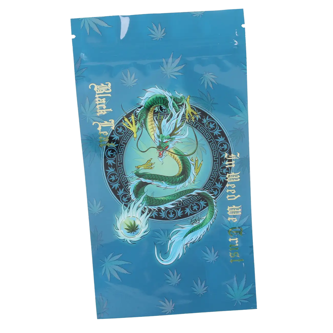 QingLong Dragon Medium Smellproof Mylar Pack