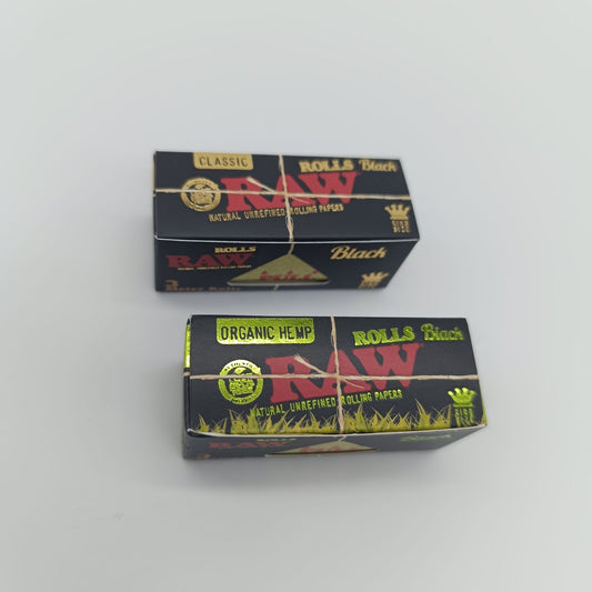 RAW Black 5m Rolls