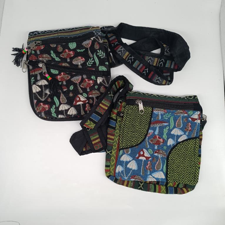Mini Satchel Mushroom Collage