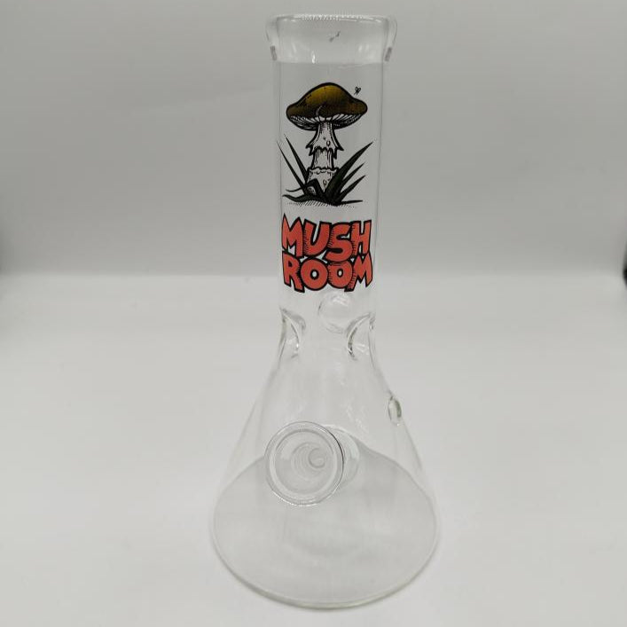 Tubo de água de vidro cogumelo