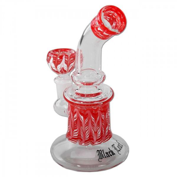 BLACK LEAF Mini Bubbler Glass Water Pipes