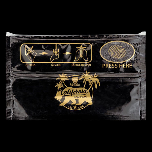 QNUBU Slide-To-Open Smellproof Mylar Packs