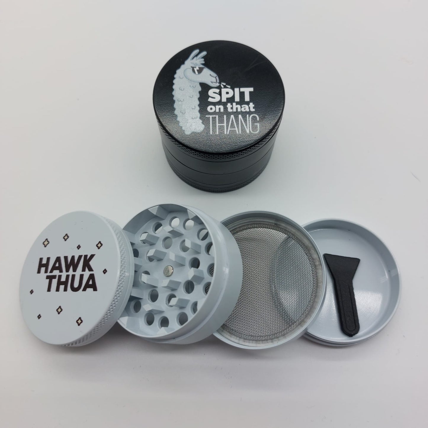Aluminum Grinder 4 pcs. HAWK THUA