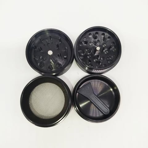 Black 40mm Concave Herb Grinder