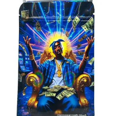 Tupac Smellproof Mylar Pack