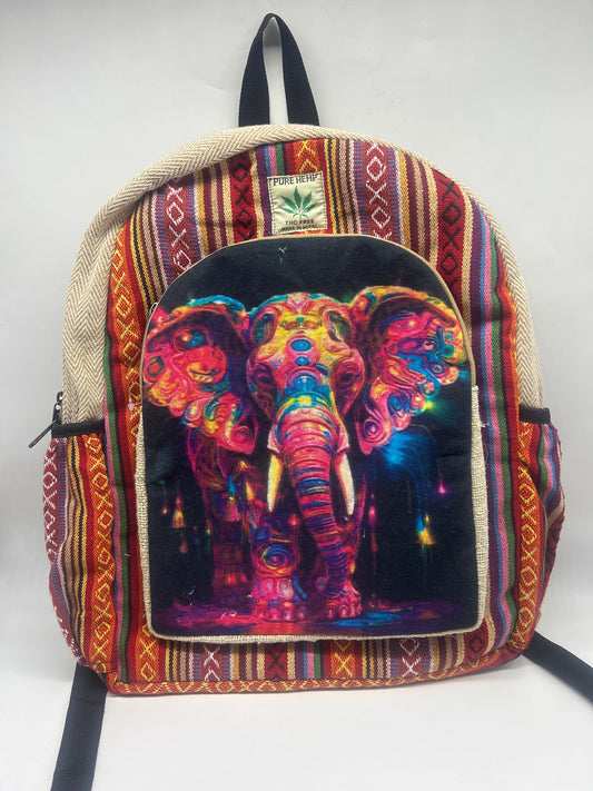 PURE HEMP Rainbow BackPacks