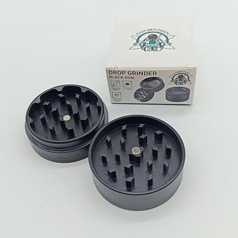 CHAMPHIGH Drop 2-Part Metal Grinder