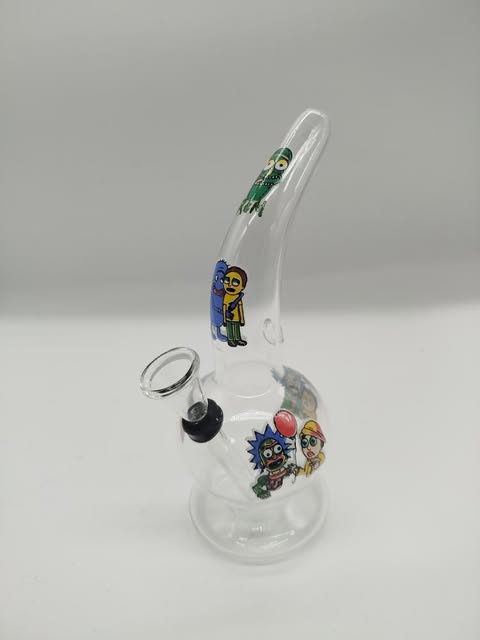 R&M Mini Glass Water Pipe