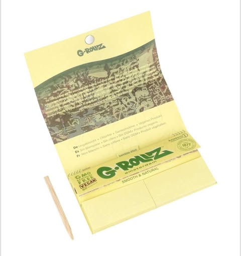G-ROLLZ 'Mona Lisa' Bamboo Kingsize Roll Kit