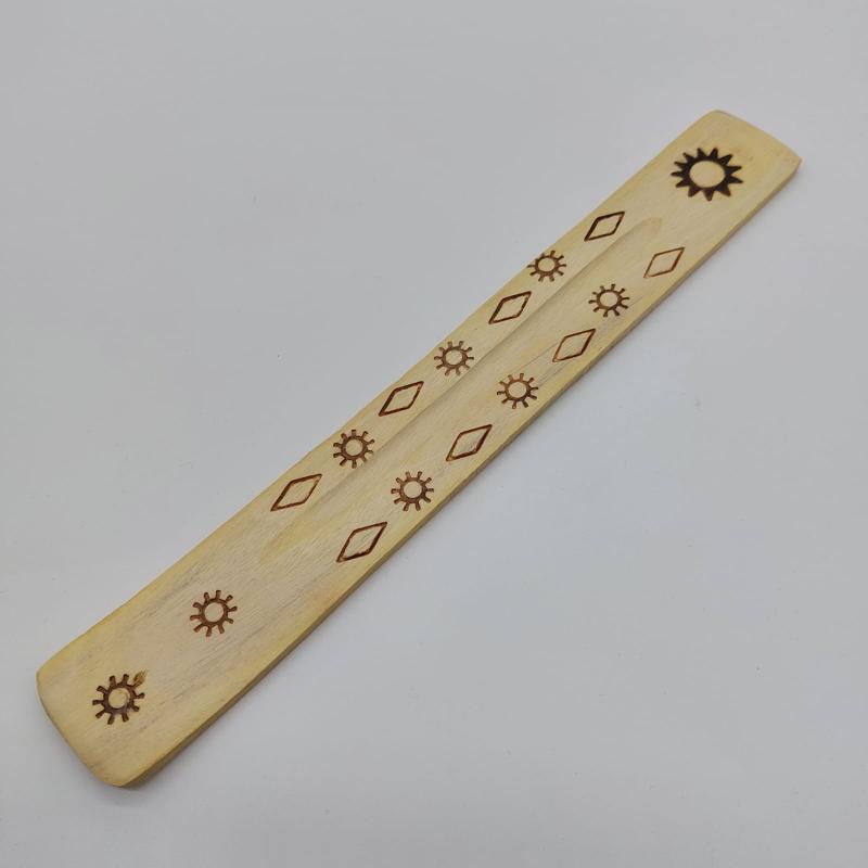 Etched Wooden Incense Trays