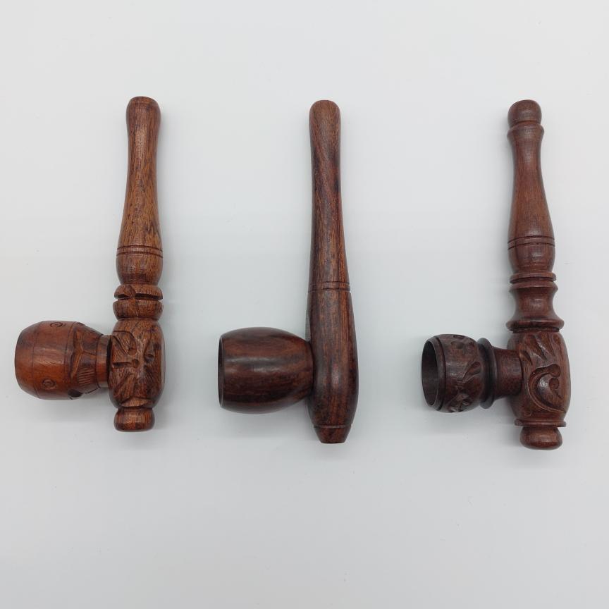 Wooden Pipe - Medium Length