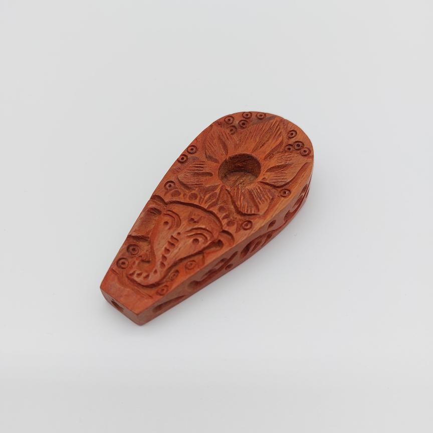 Ganesha Wooden Pipe
