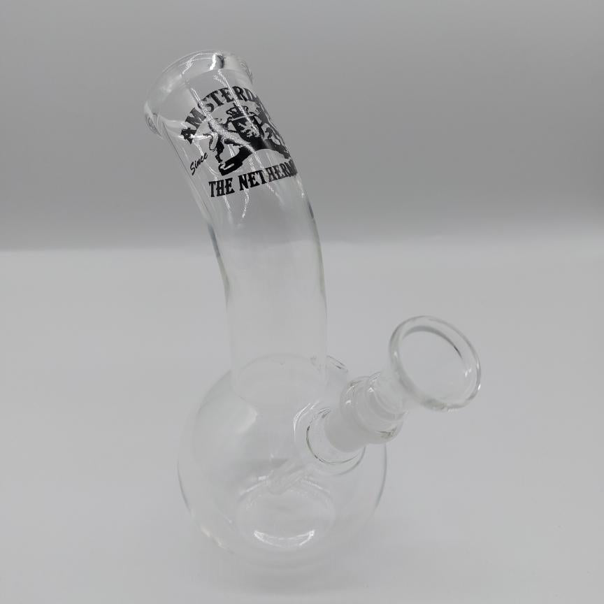 Mini tubo de água de folha branca