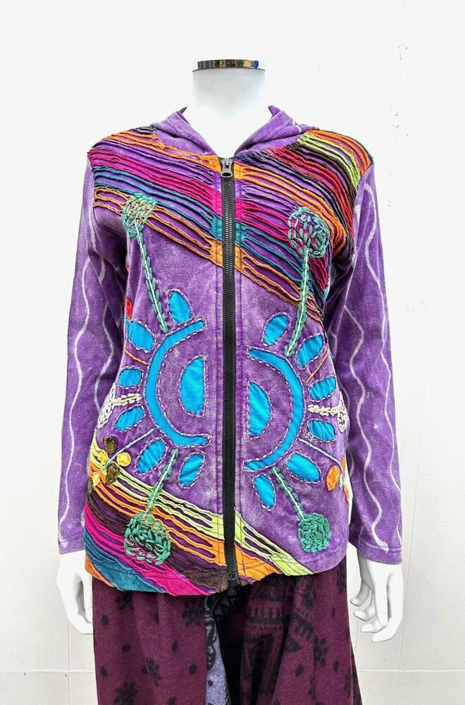 Ripped Sun Hoodies