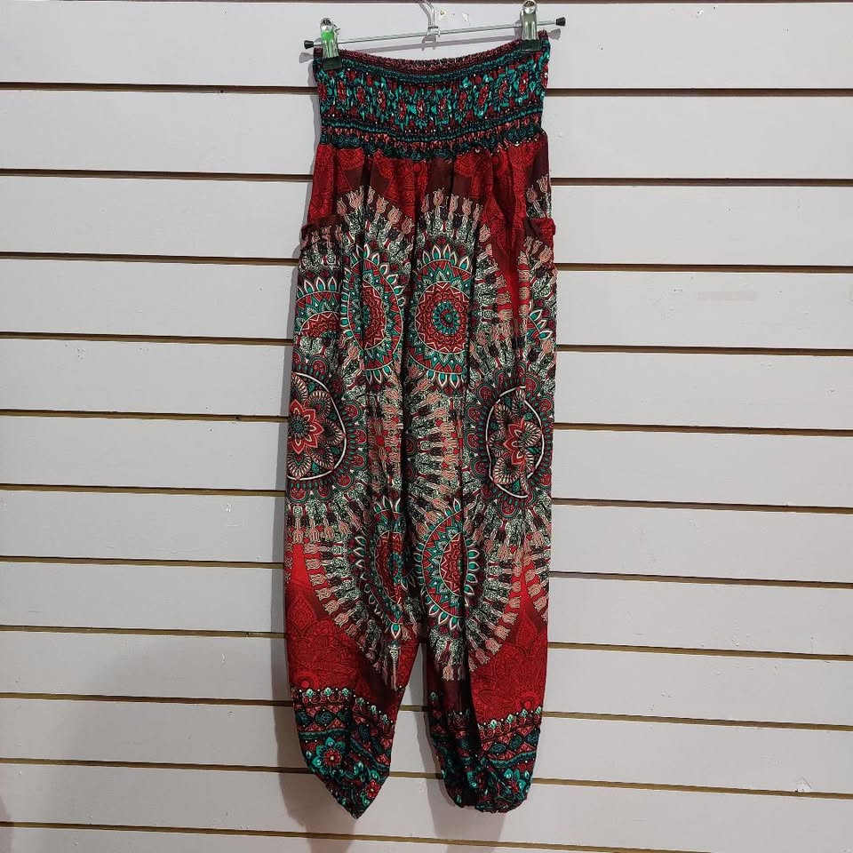 Mandala Paisley Print Trousers TH076M