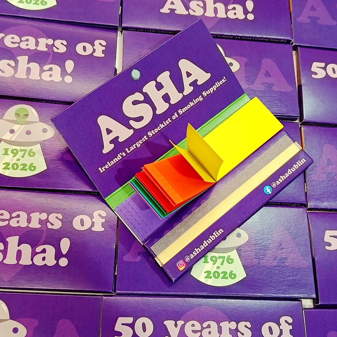 ASHA 50 Year Anniversary Rainbow Rolling Papers