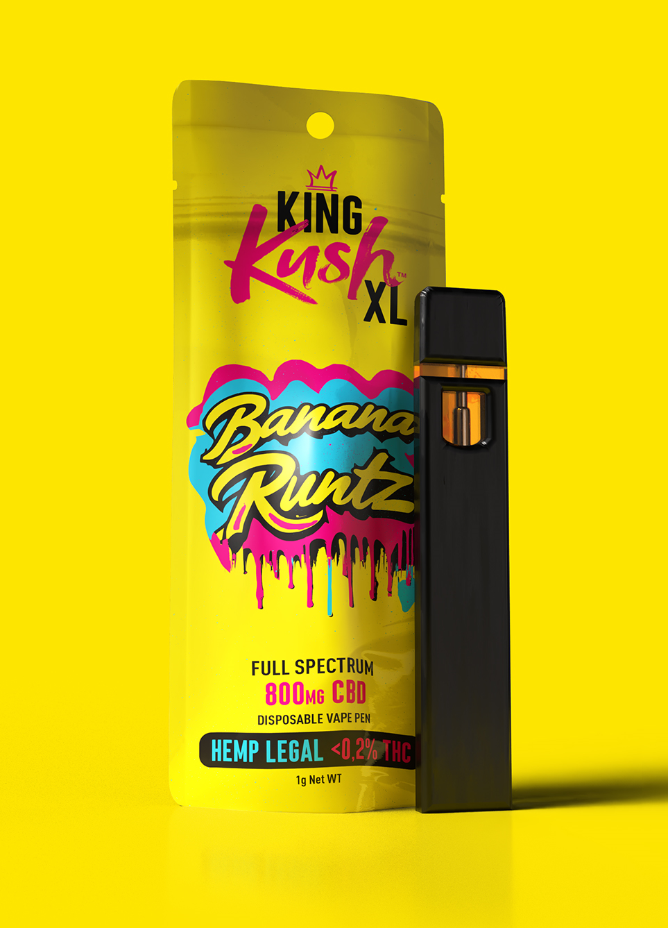KUSH XL 800mg CBD Disposable Vapes