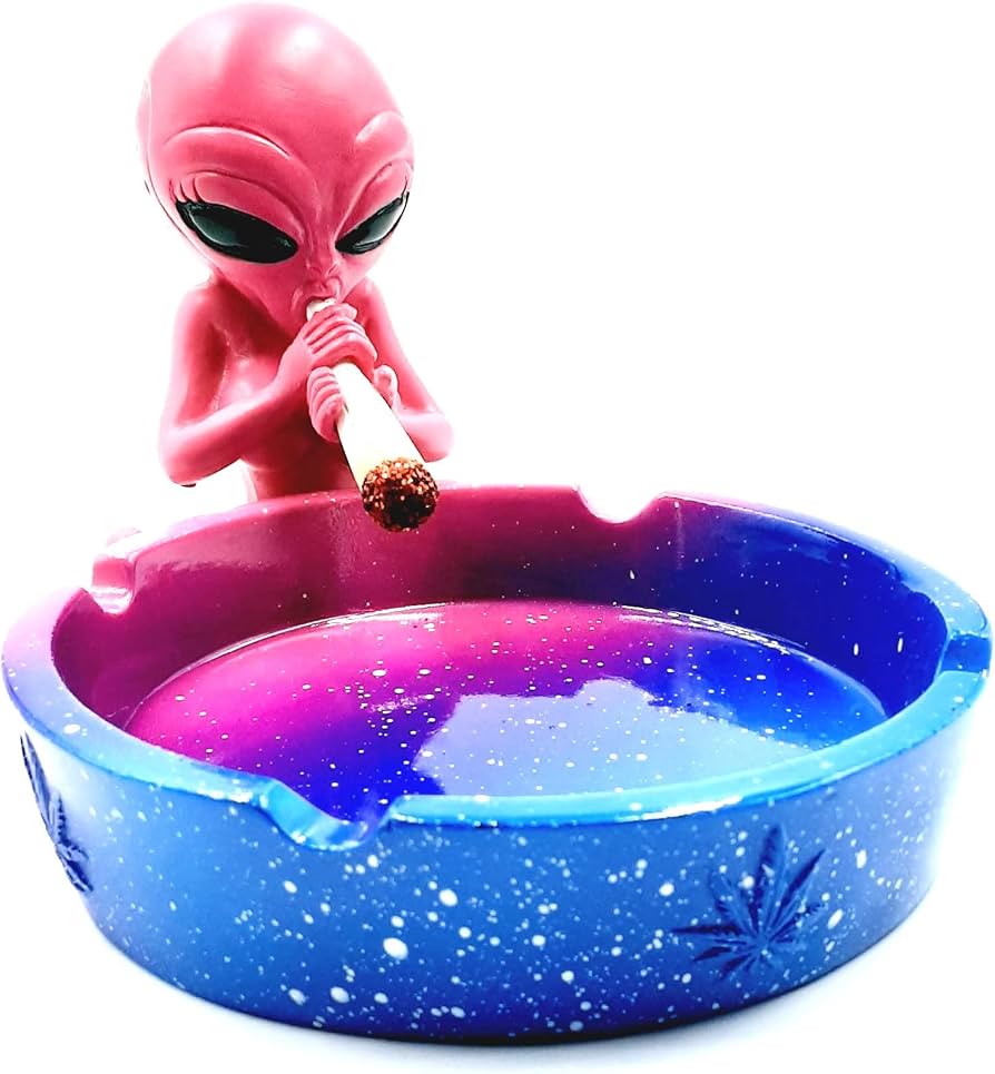 Pink Alien Ashtray