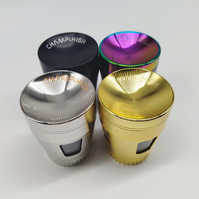 CHAMP HIGH Window 4-Part Herb Grinder