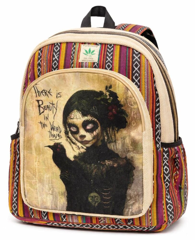 PURE HEMP Weird Things BackPack