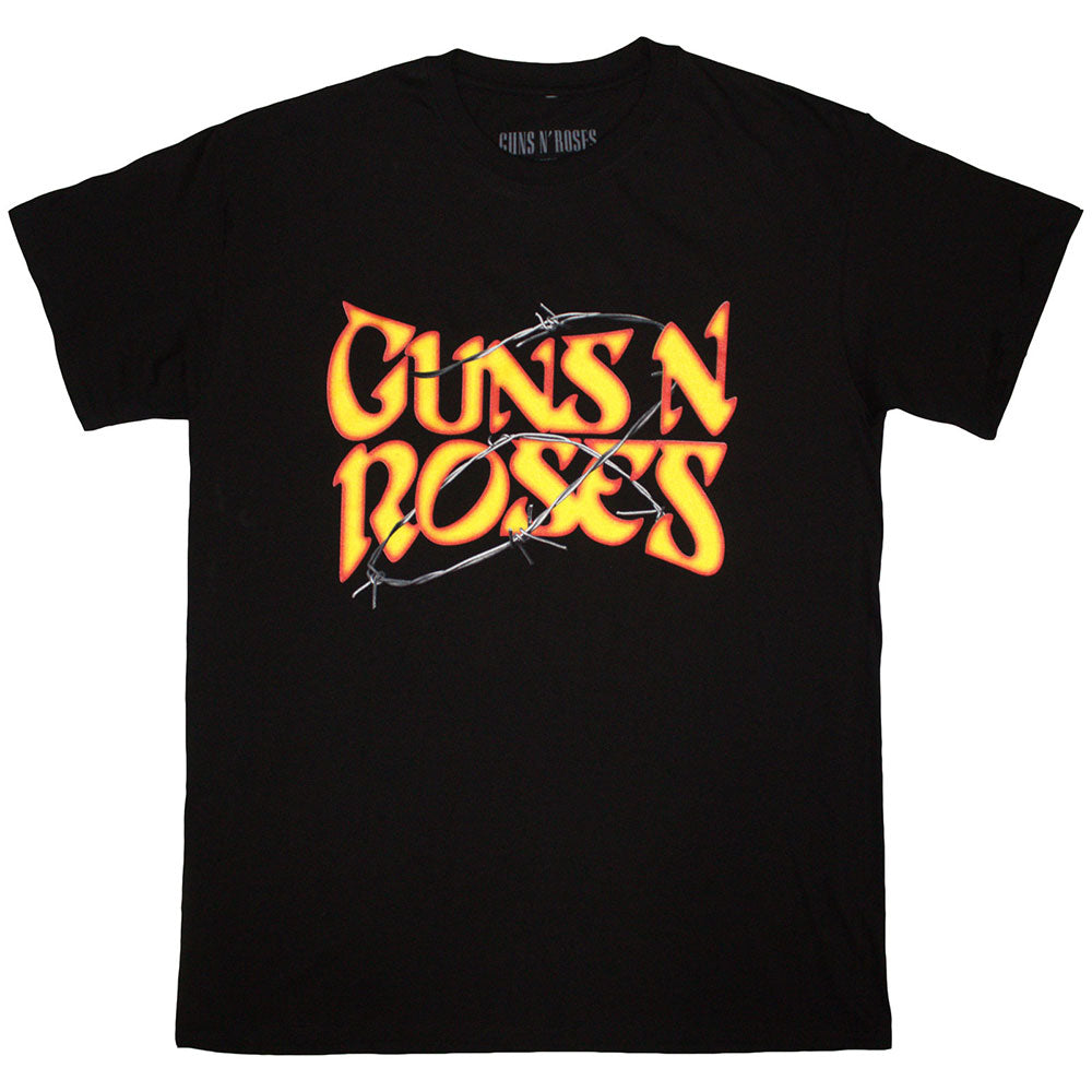 Guns N' Roses T-Shirt Paradise City (Black) (Back Print)