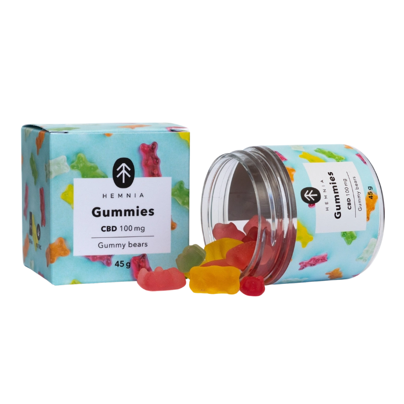 Hemnia CBD Gummies Gummy Bears 100mg