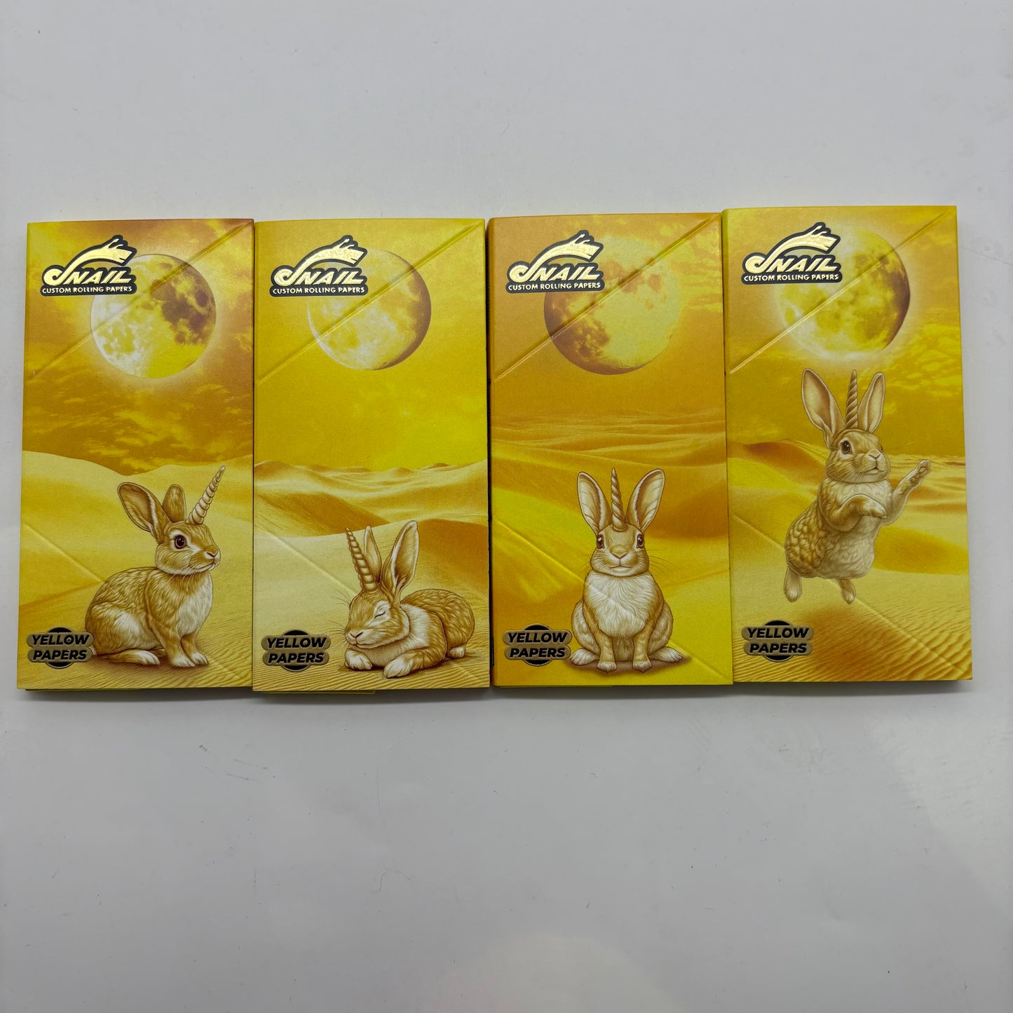 SNAIL PAPERS “Yellow Sand Al-Miraj” Yellow Roll Kits