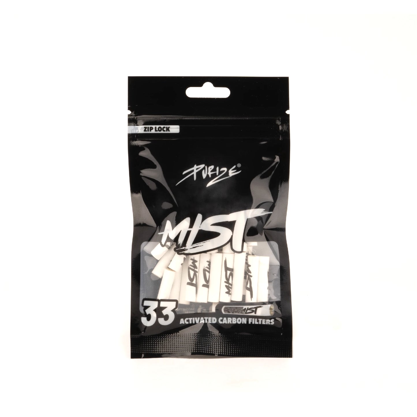 PURIZE X-Slim Activated Charcoal Tips - 33