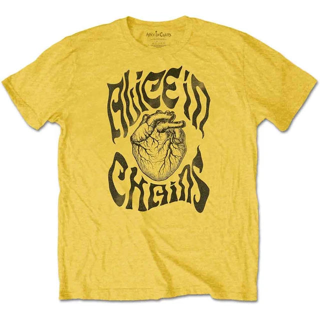 ALICE IN CHAINS Transplant Yellow Tee