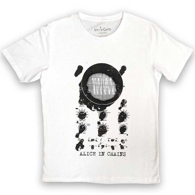 ALICE IN CHAINS Oscilliscope White Tee