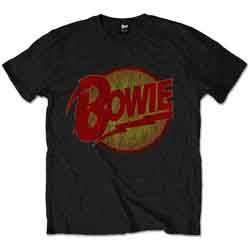 David Bowie Vintage Diamond Dog Black Kids Tee