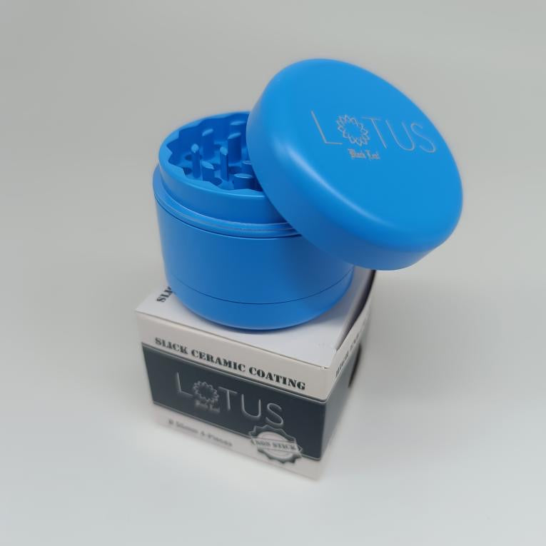 BLACK LEAF Lotus 4-Part Herb Grinders