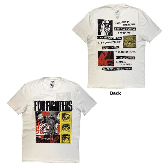 FOO FIGHTERS Your Favourite Toy White Tee