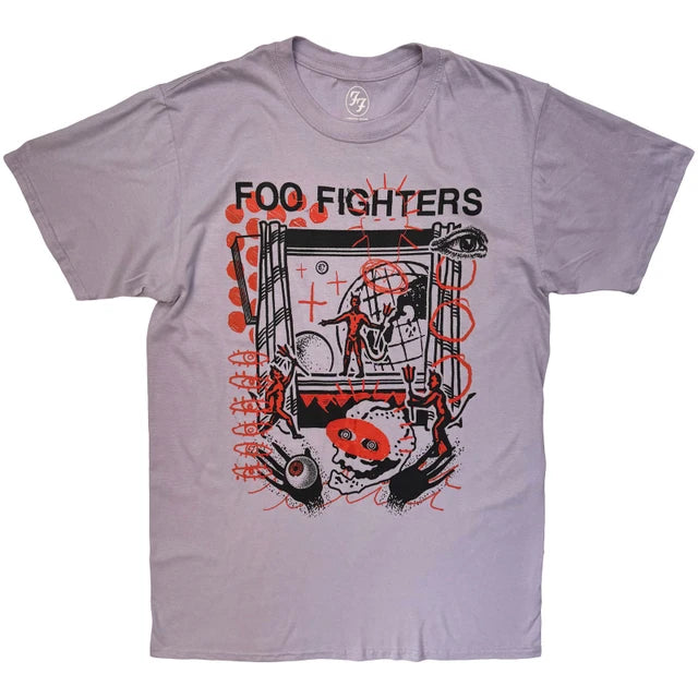 FOO FIGHTERS Devil in the Window Purple Tee