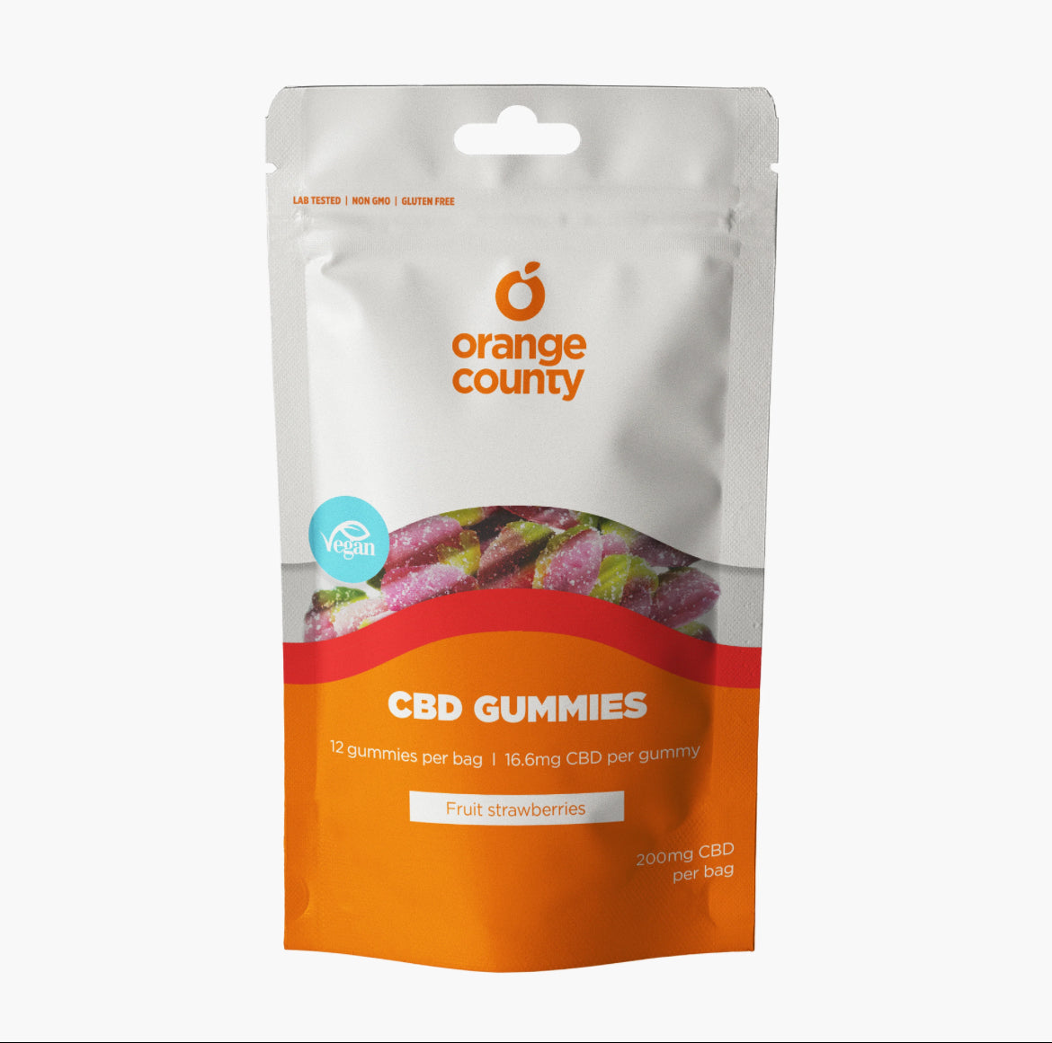 ORANGE COUNTY CBD Gummy Strawberries