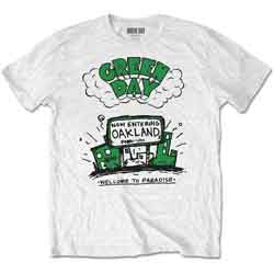 Green Day Welcome To Paradise Kids Tee