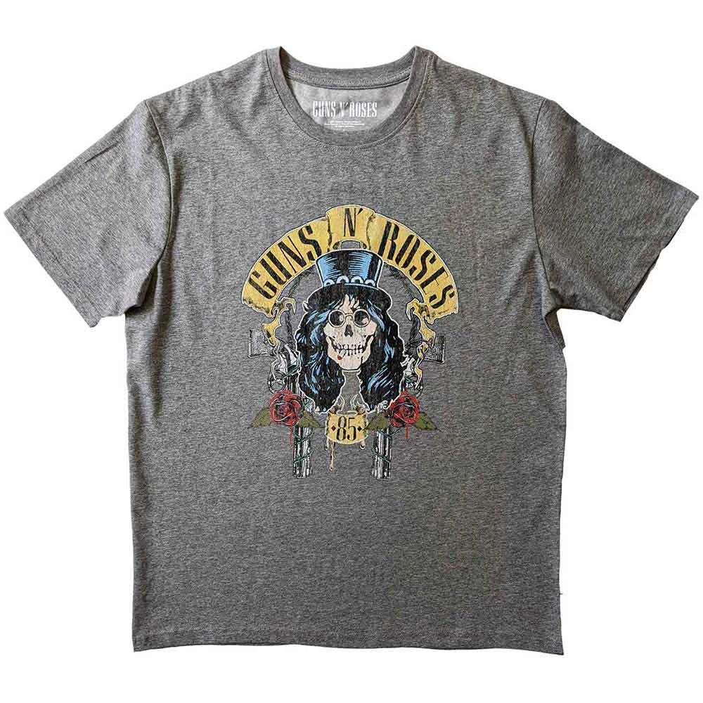 Guns n' Roses Grey Slash 85 Tee